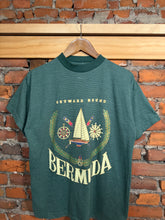 Load image into Gallery viewer, Vintage 90s Bermuda Striped Shirt (S)
