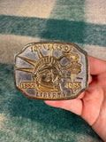 Vintage 1986 Statue of Liberty Belt Buckle