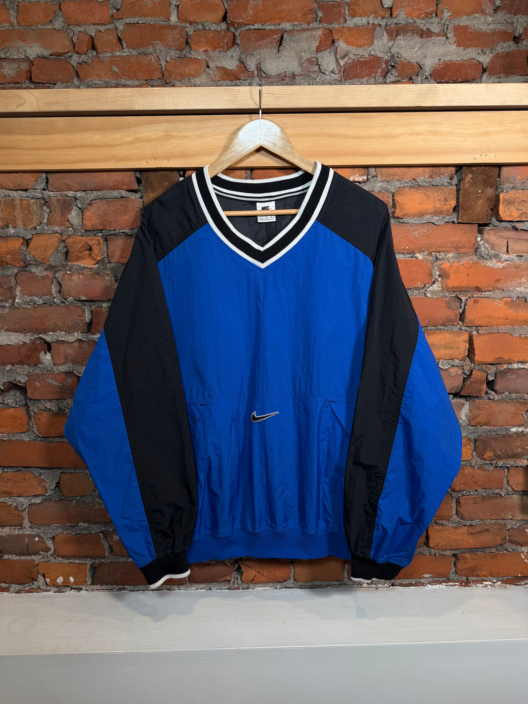 Vintage 90s Nike Blue Pullover (L)