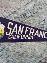 Load image into Gallery viewer, Vintage 50s/60s Fishermen’s Wharf San Francisco Pennant (26inch)
