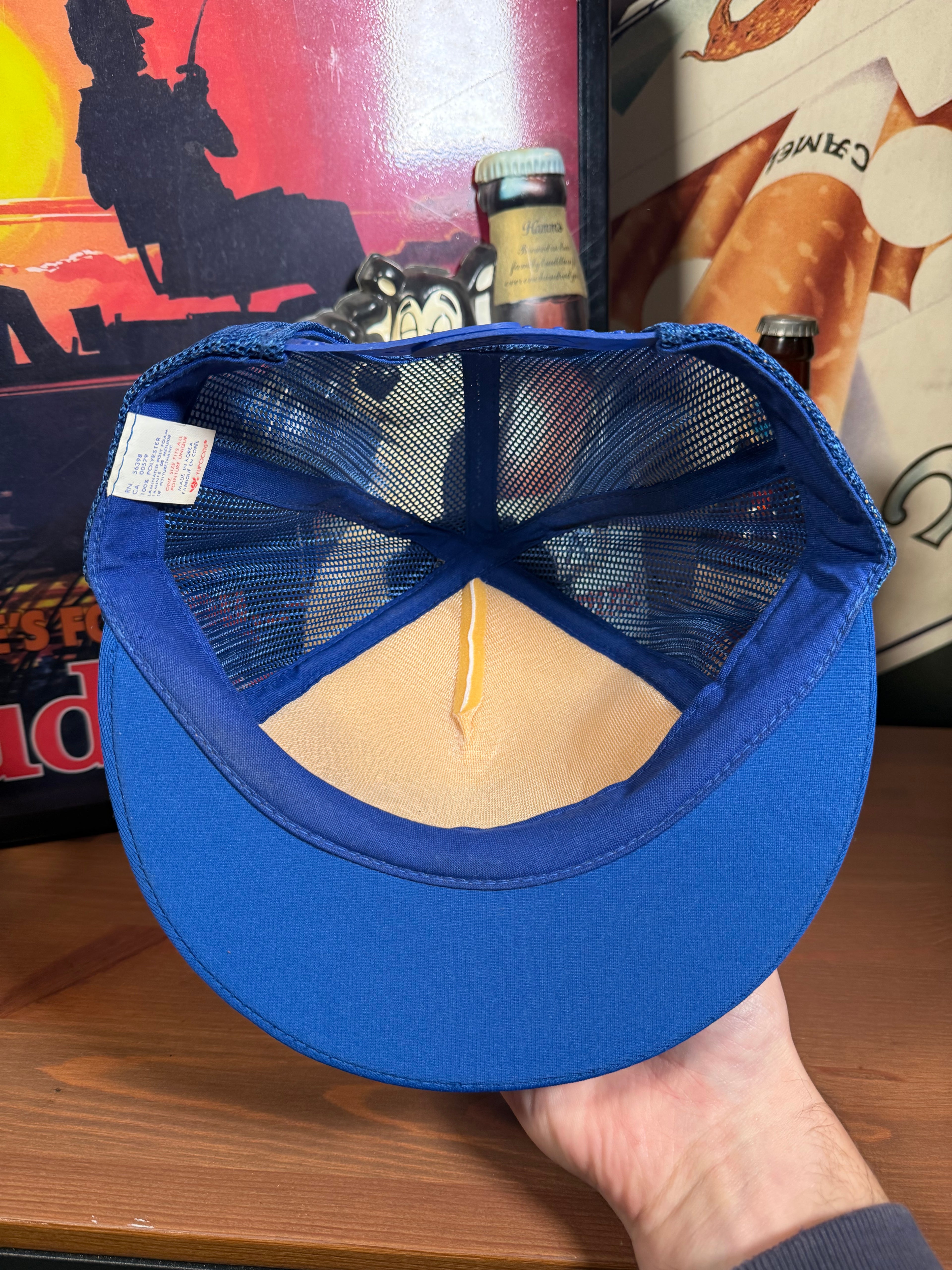 Vintage Banks Lake Golf and Country Club Short Brim Trucker Hat