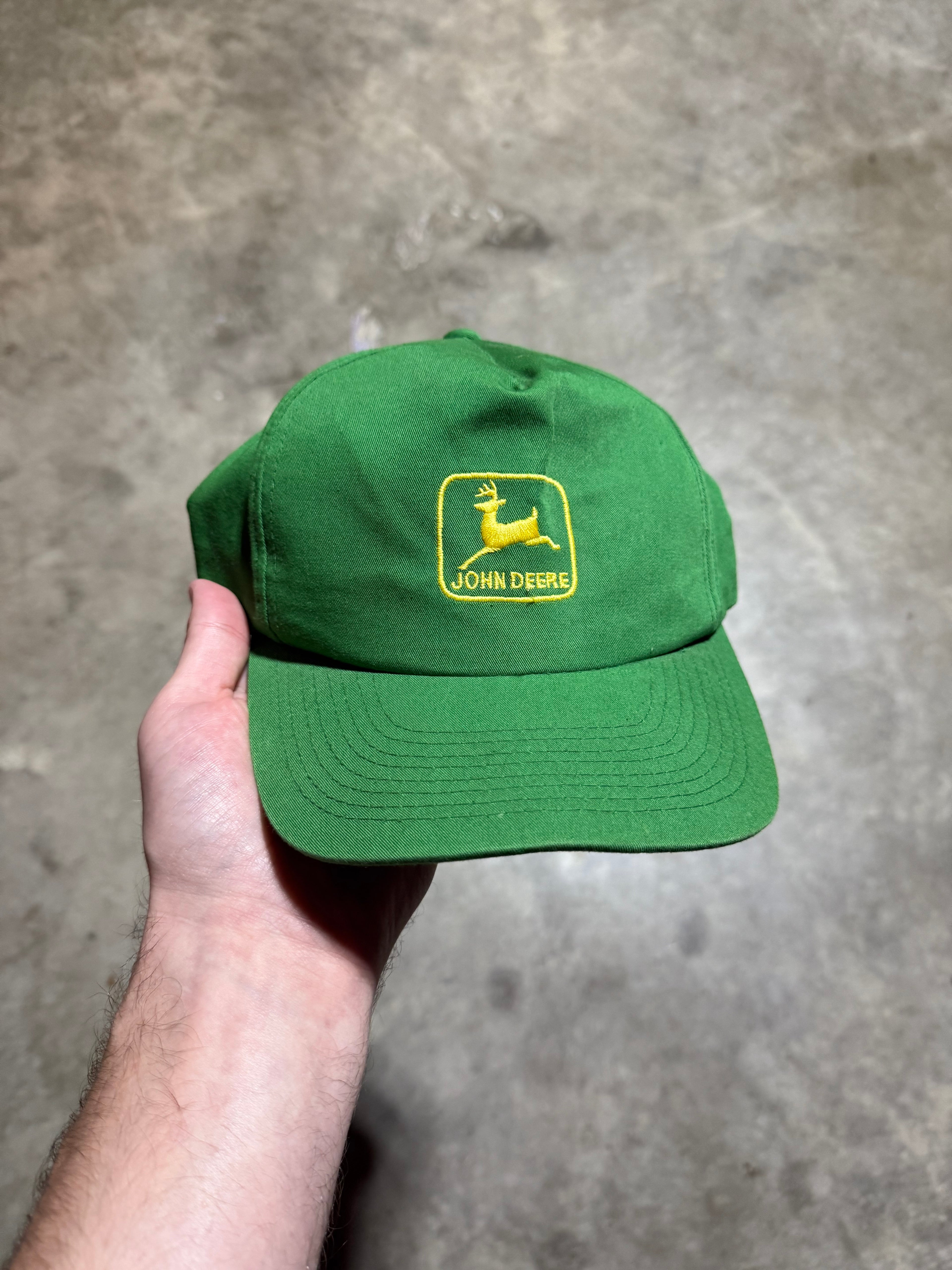 Vintage John Deere Louisville Products Snapback Hat