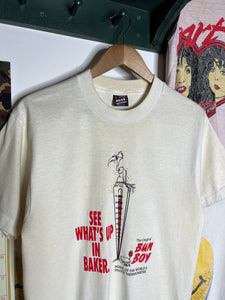 Vintage Baker California Worlds Tallest Thermometer Tee (M)