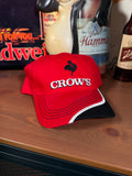Vintage Y2K Crows Seed Red and Black K Products Hat