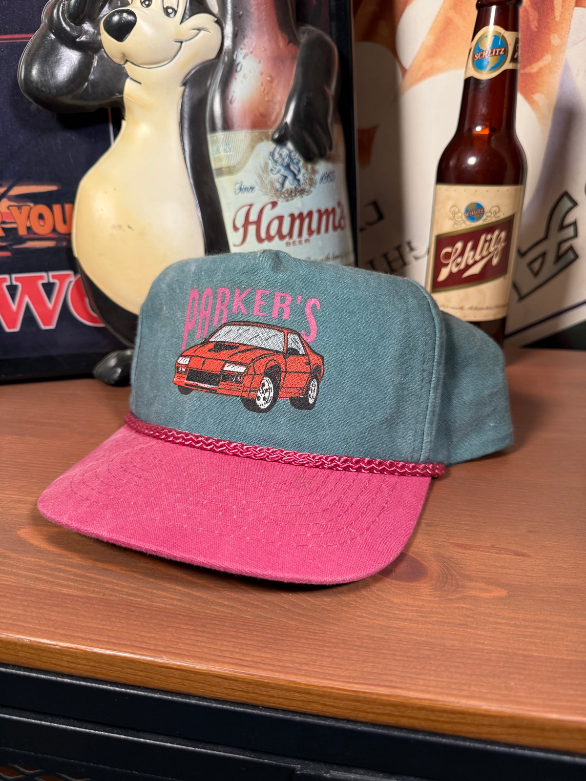 Vintage Parker’s Car Shop Snapback Hat