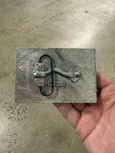 Load image into Gallery viewer, Y2K Union Jack Sparkly Belt Buckle
