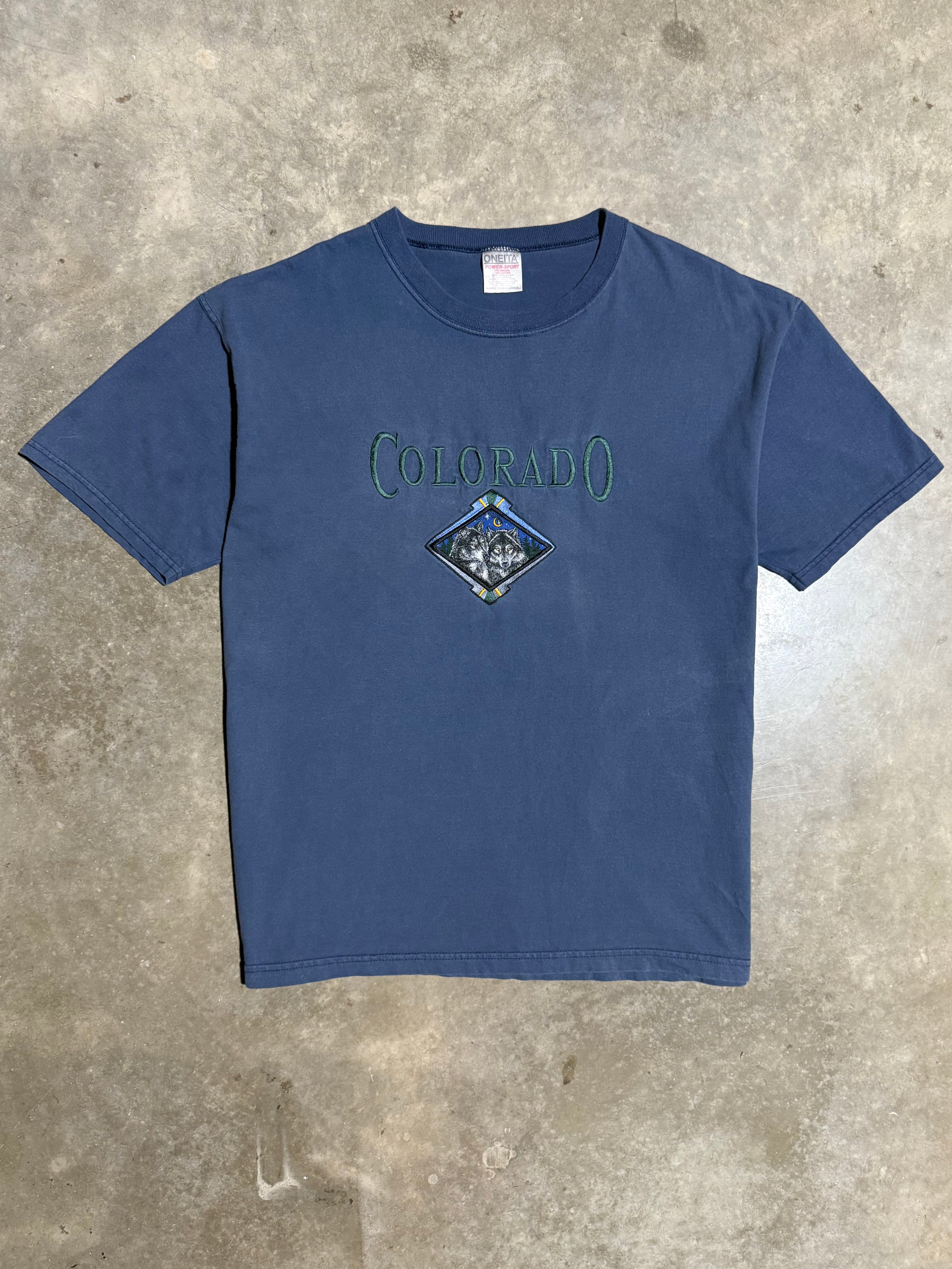Vintage Colorado Wolves Embroidered Tee (XL)