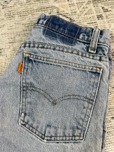 Vintage 80s Faded Levi’s Orange Tab Jeans (Womens 28x31)