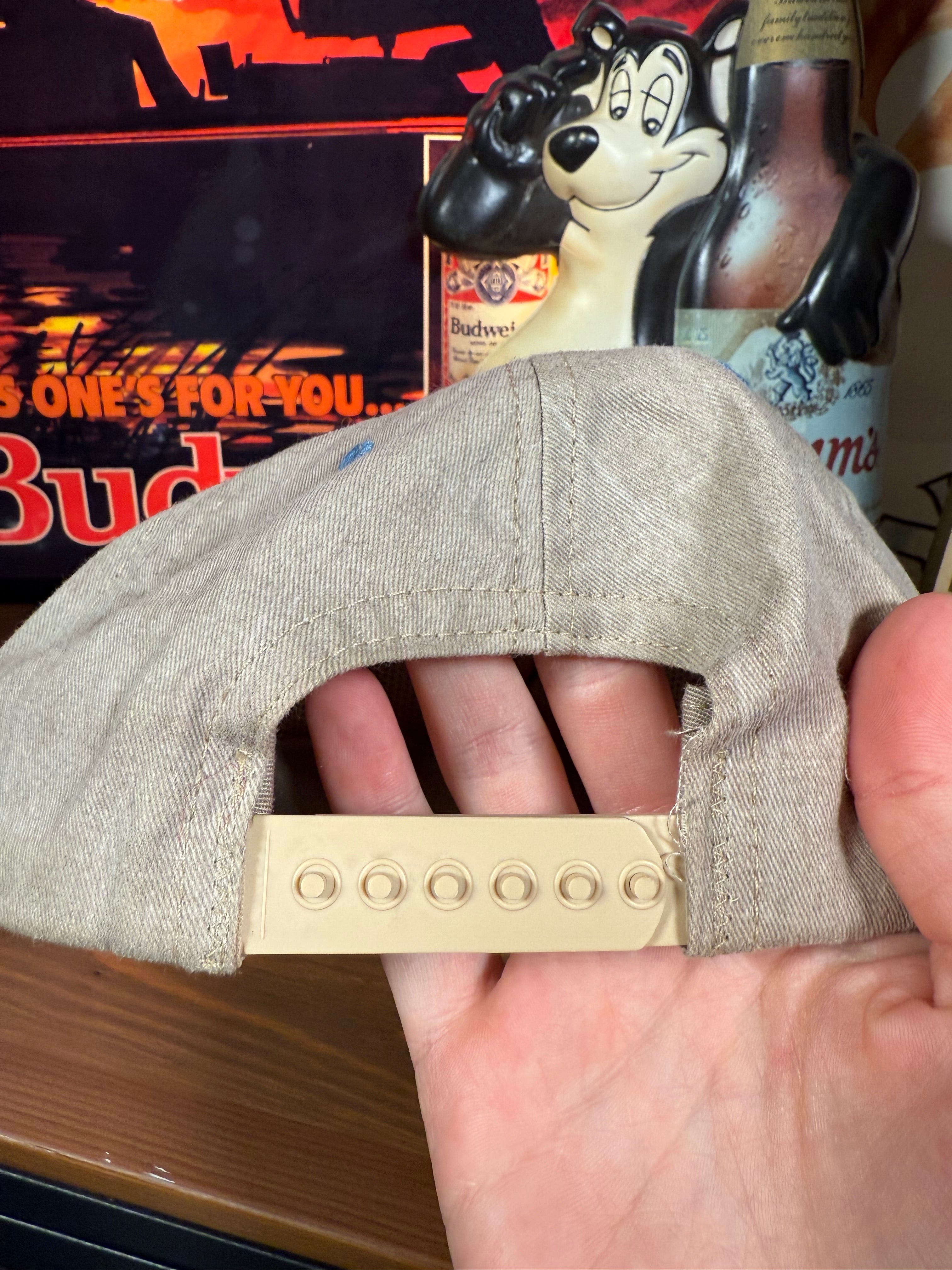 Vintage Golden Harvest Denim Two Tone K Products Snapback Hat
