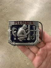 Load image into Gallery viewer, Vintage Plumber Belt Buckle
