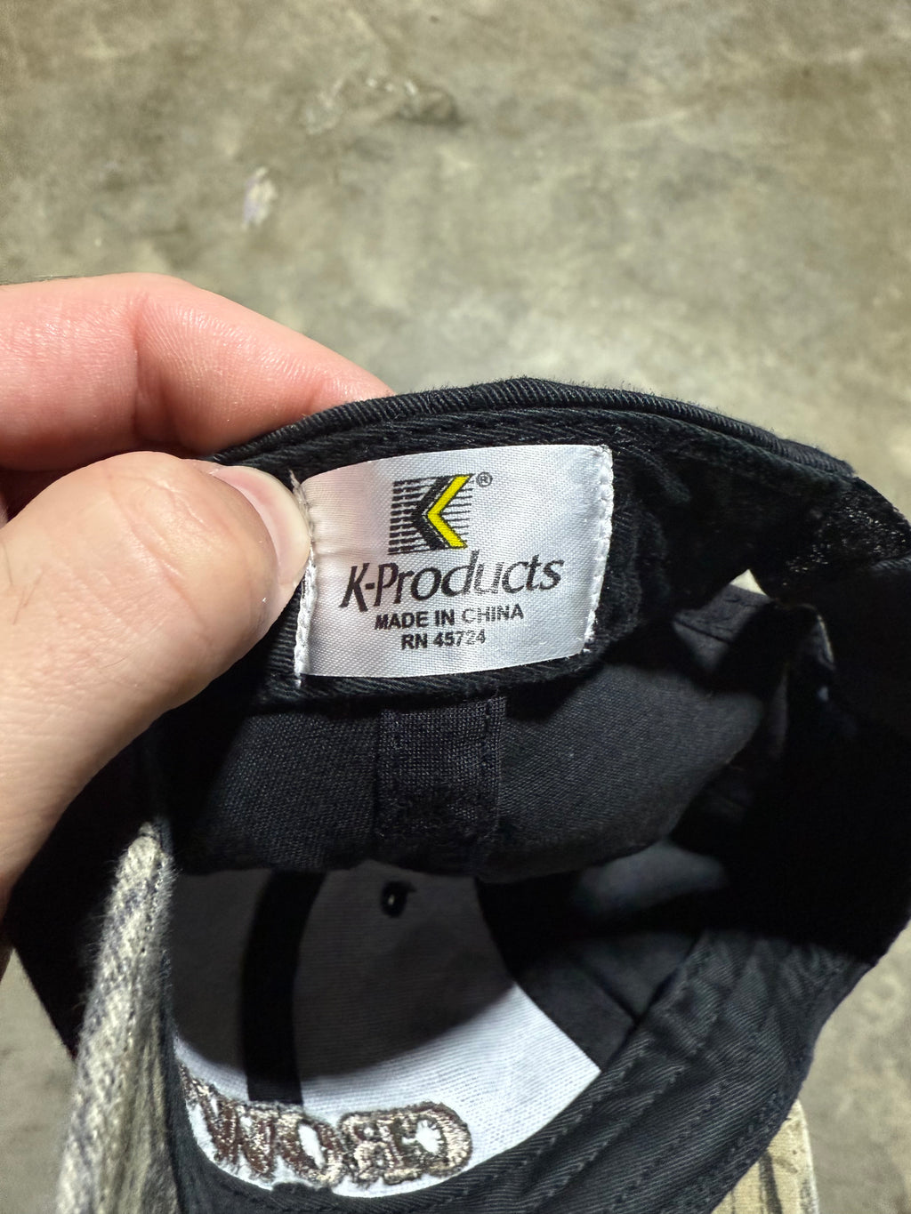 Vintage Crows Seed Camo K-Products Hat