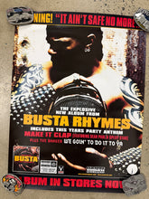 Load image into Gallery viewer, Vintage Early 2000s Busta Rhymes Album Promo Poster (18x24)

