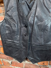 Load image into Gallery viewer, Vintage Schott Women’s Leather Vest (14, See Measurements Shown)
