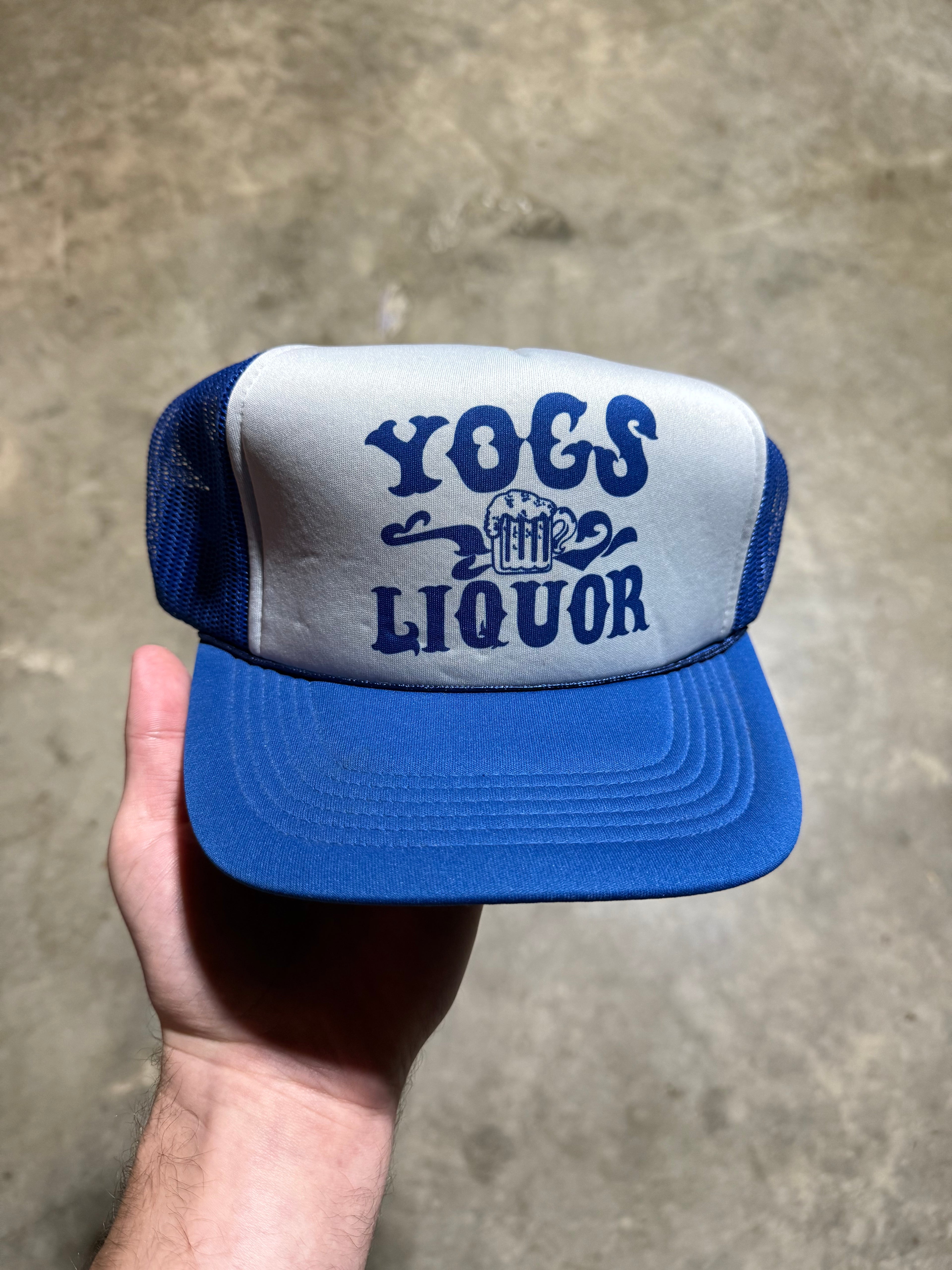 Vintage Yogs Liquor Trucker Hat