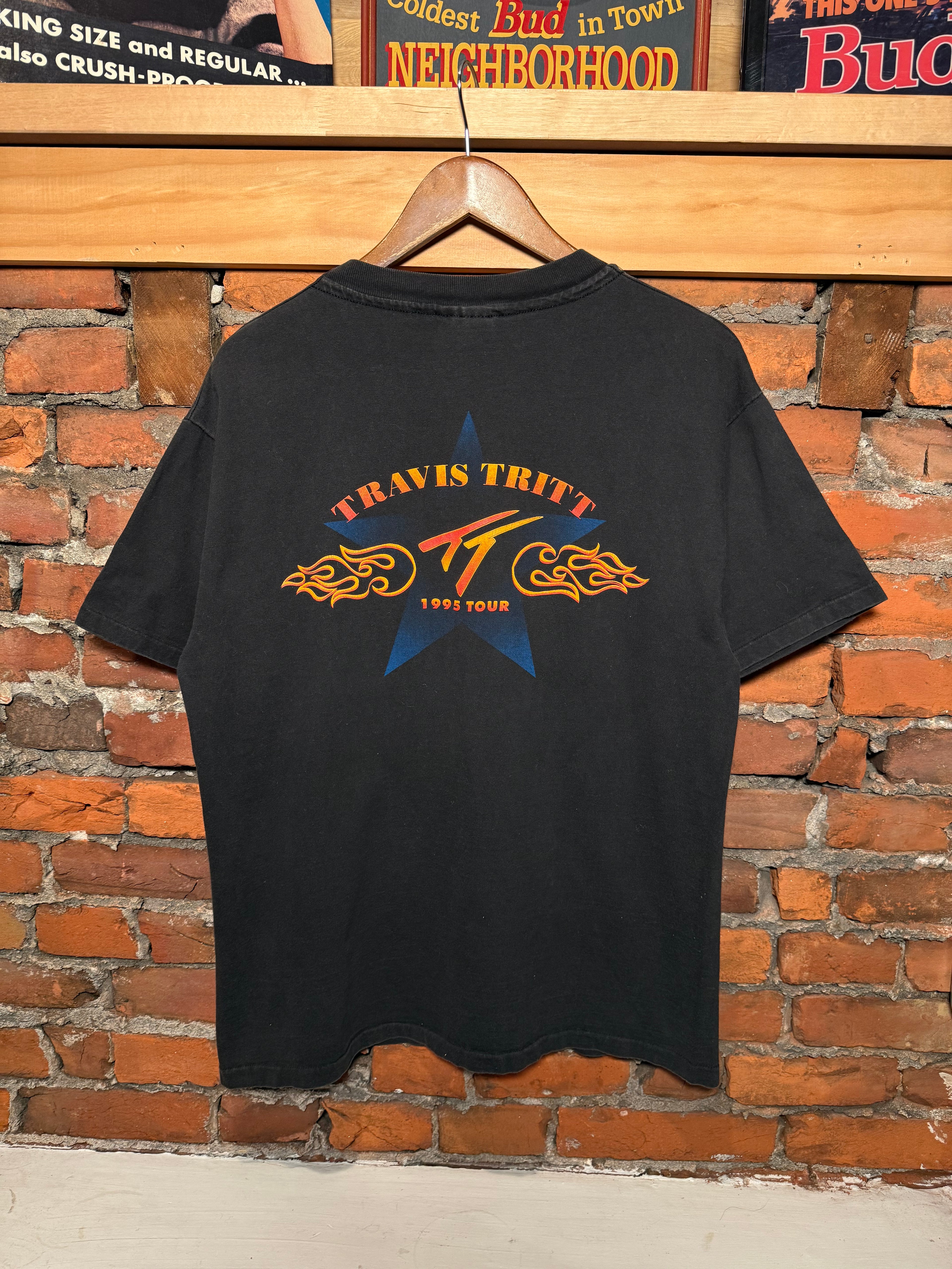 Vintage Travis Tritt 1995 Concert T-Shirt (L)