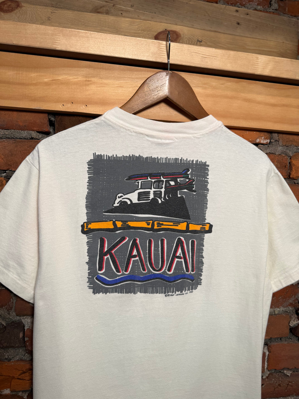 Vintage 90\ Kauai Hawaii Surf Tee (M/L)