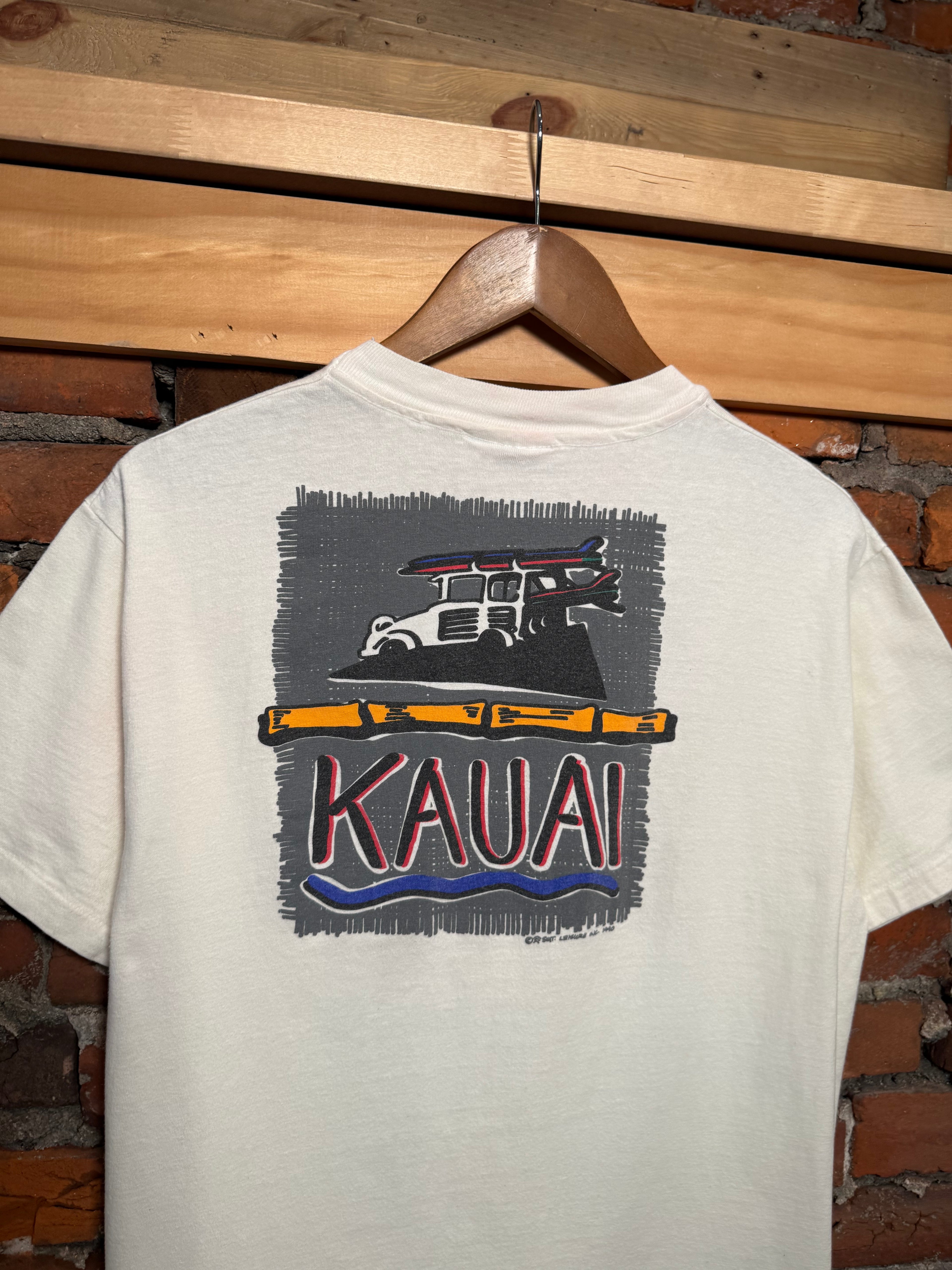 Vintage 90\ Kauai Hawaii Surf Tee (M/L)