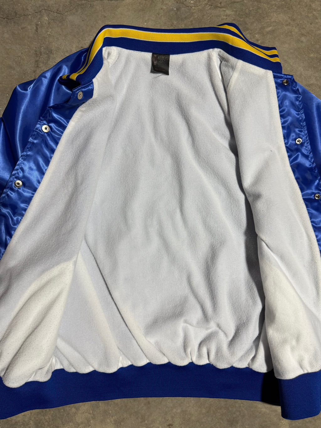 Vintage 80s Longbranch Satin Jacket (XL)