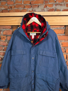 Vintage LL Bean Flannel Lined Parka (XL)