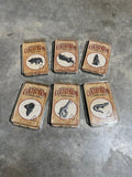 Lot of 6 Vintage Wildlife Pins - Unopened