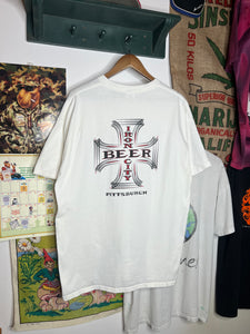 Early 2000s Iron City Beer Pittsburgh Tee (XL)