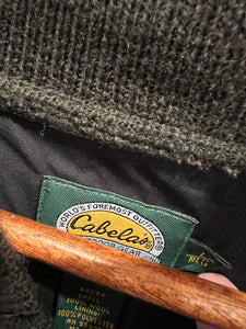 Cabelas Heavyweight Wool Pullover (L)