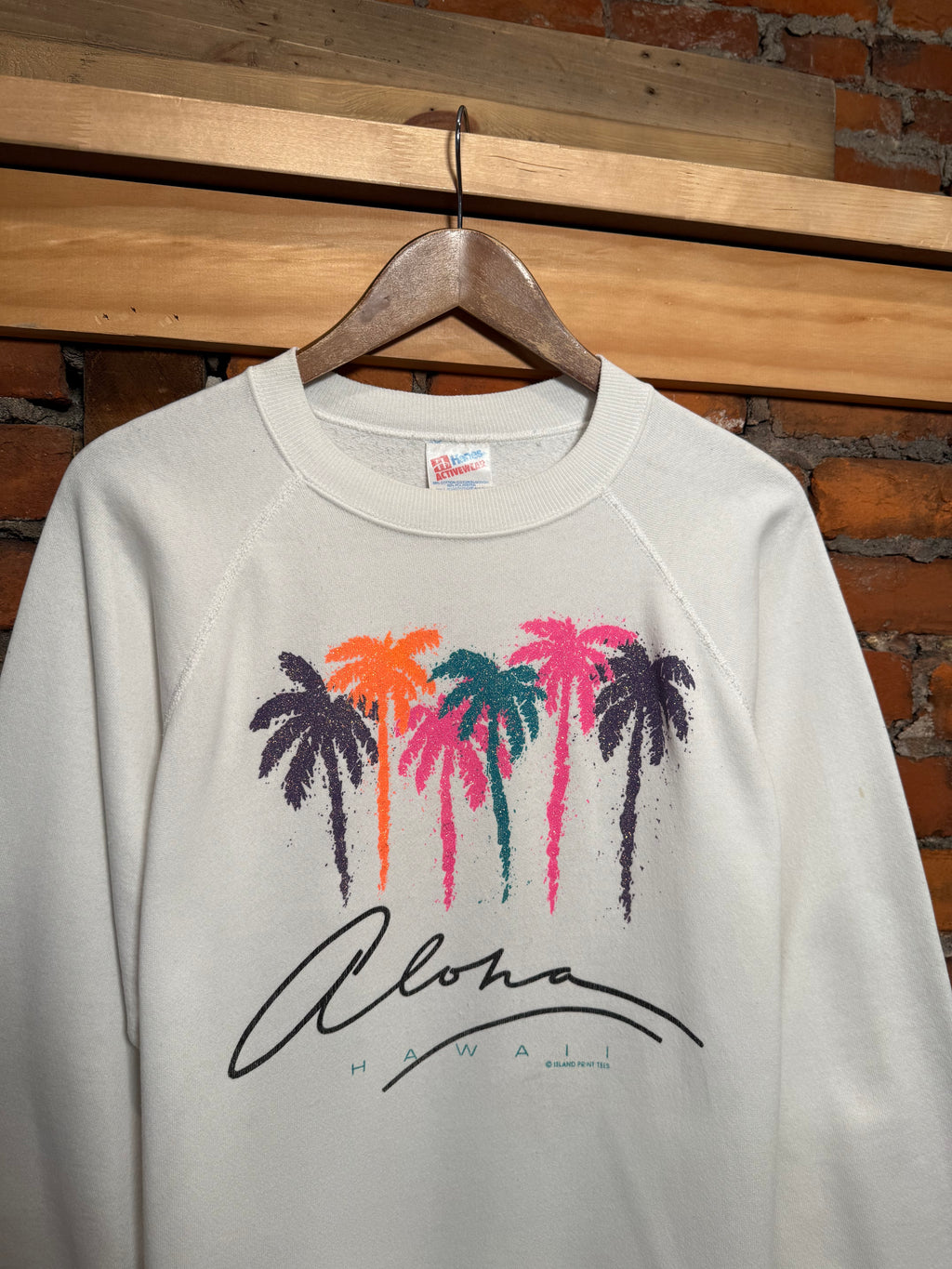 Vintage 90s Hawaii Aloha Crewneck (M)