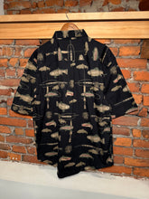 Load image into Gallery viewer, Outdoor Life All Over Fish Button Down Shirt (L)
