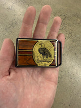 Load image into Gallery viewer, Vintage 1984 Bald Eagle Wooden Belt Buckle
