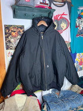 Load image into Gallery viewer, Carhartt Black Hooded Jacket (3XLT)
