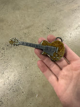 Load image into Gallery viewer, Vintage Gold Guitar Belt Buckle
