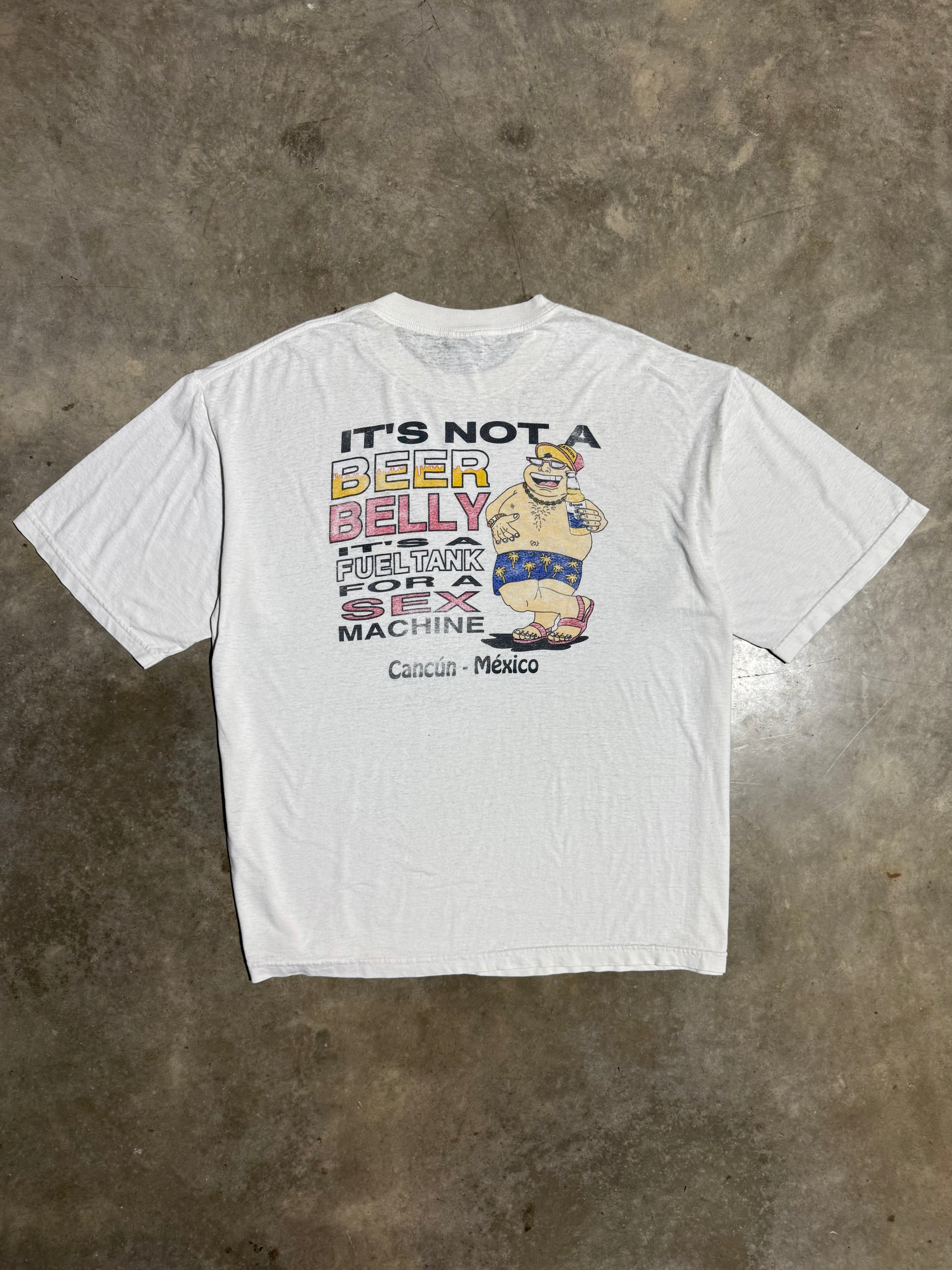 Vintage It’s Not a Beer Belly T-Shirt (2XL)