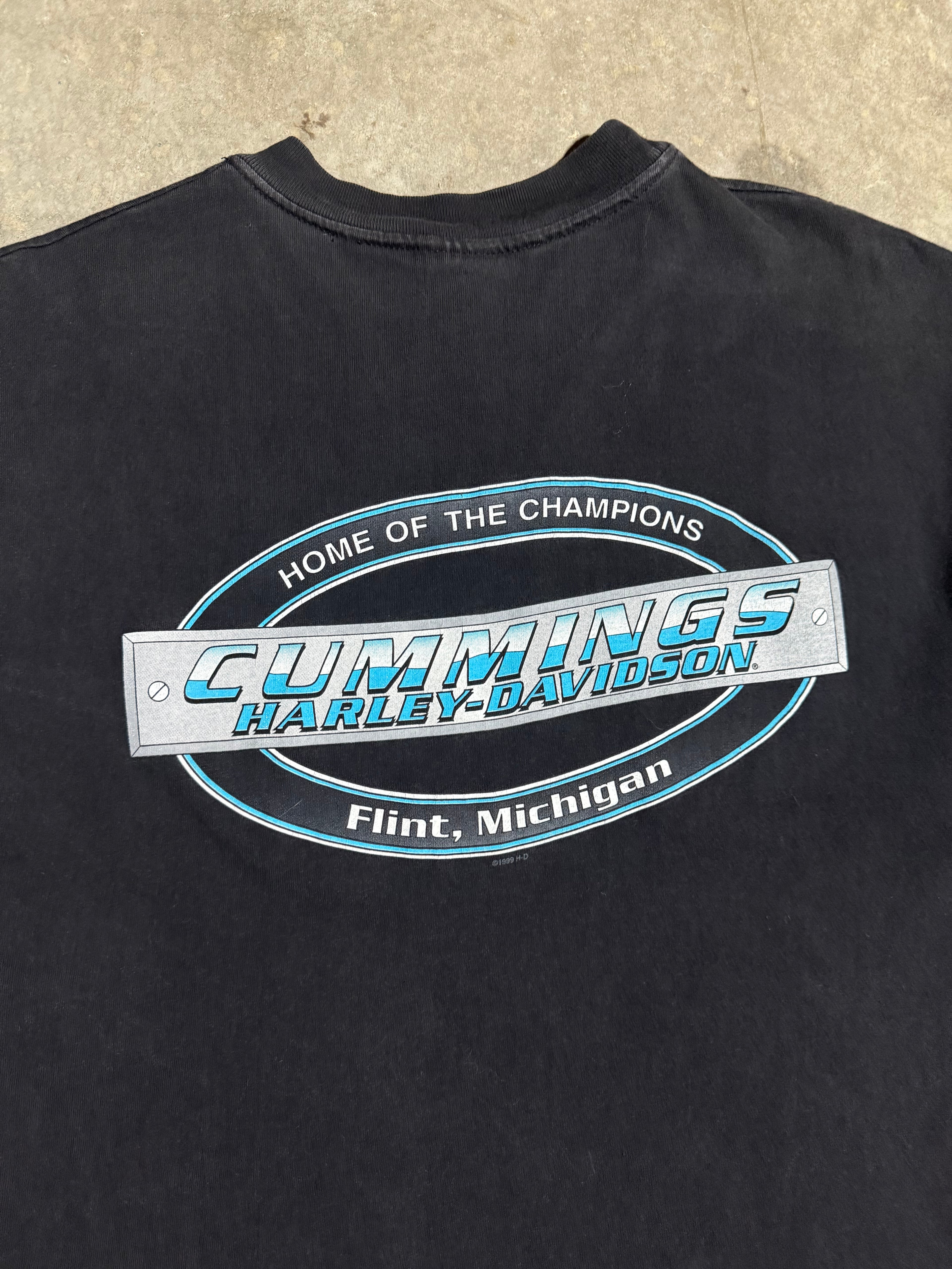 Vintage 2000 Harley Davidson Iron Horses T-Shirt (XL)