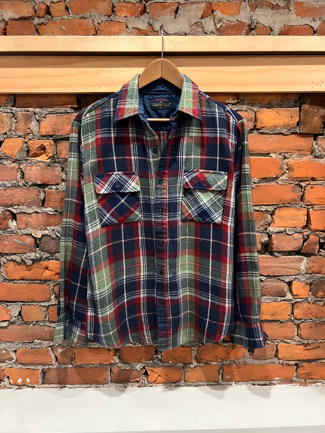 Vintage Country Touch Flannel Shirt (M)