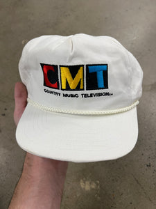 Vintage 90s CMT Country Music Television SnapBack Hat