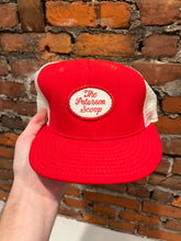 Load image into Gallery viewer, Vintage The Peterson Red Trucker Hat
