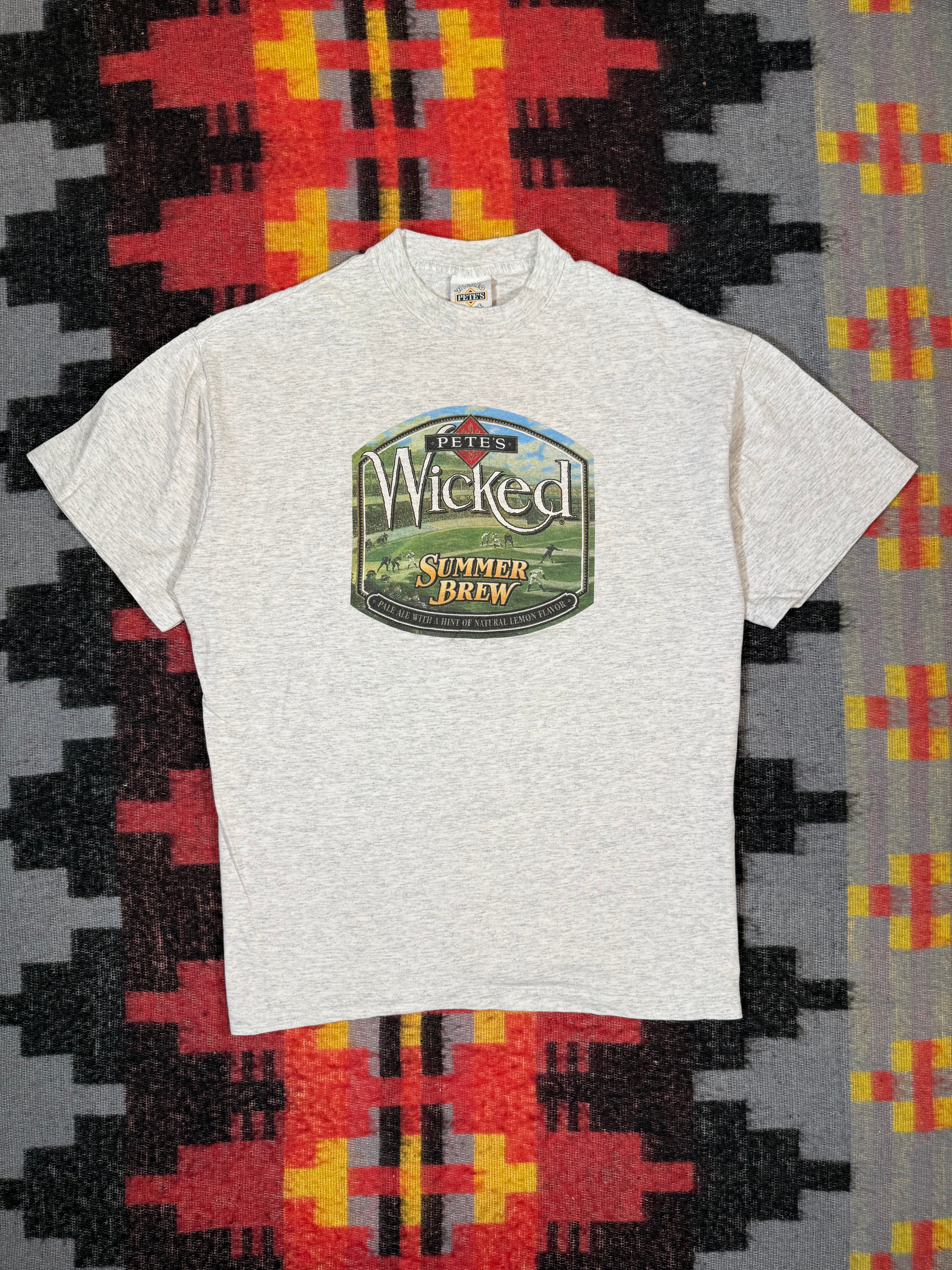 Vintage 90s Pete’s Wicked Summer Brew Beer Tee (XL)