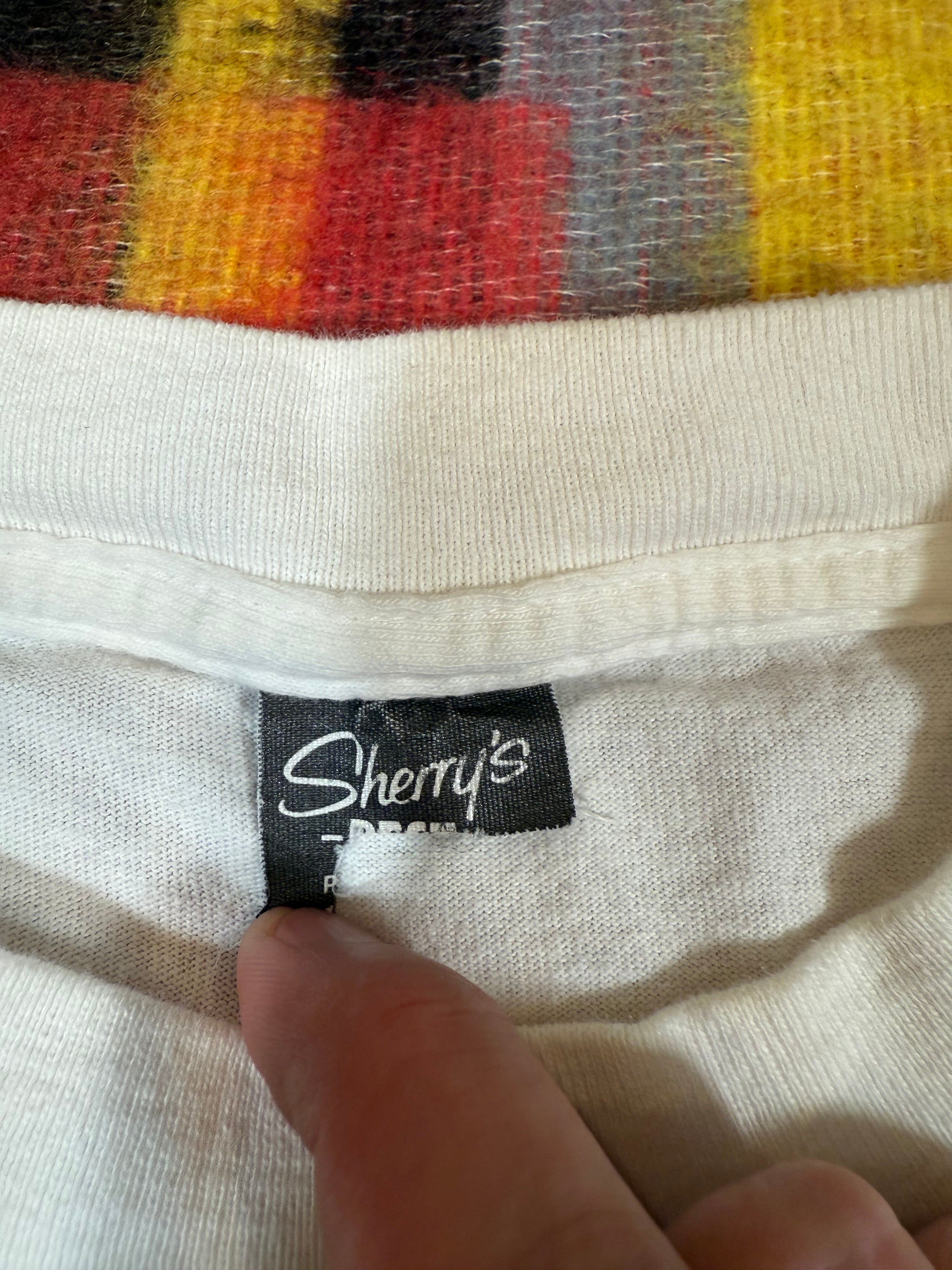 Vintage 90s Land Shark All Over Print (M/L)