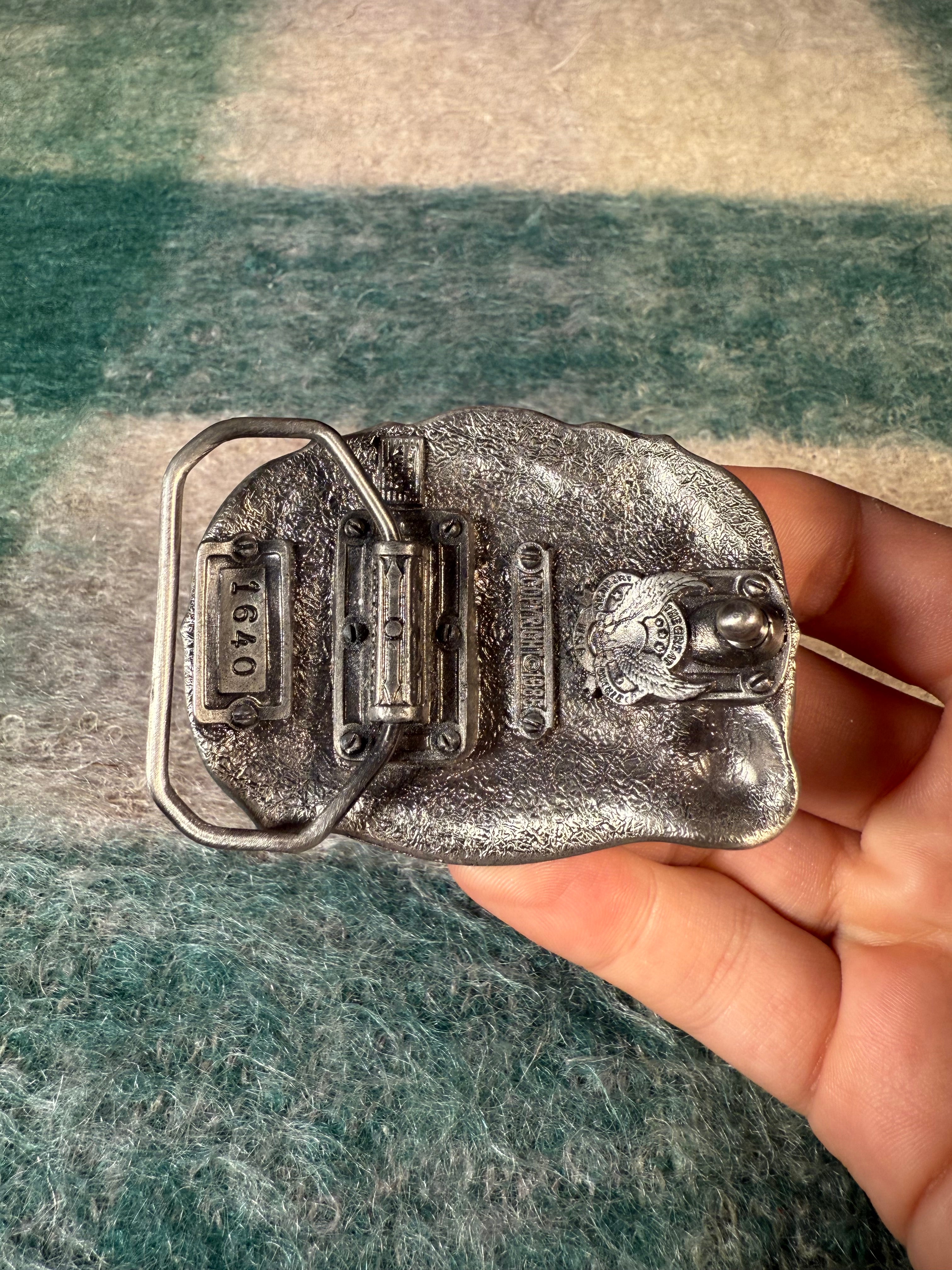 Vintage Gospel Multicolor Belt Buckle