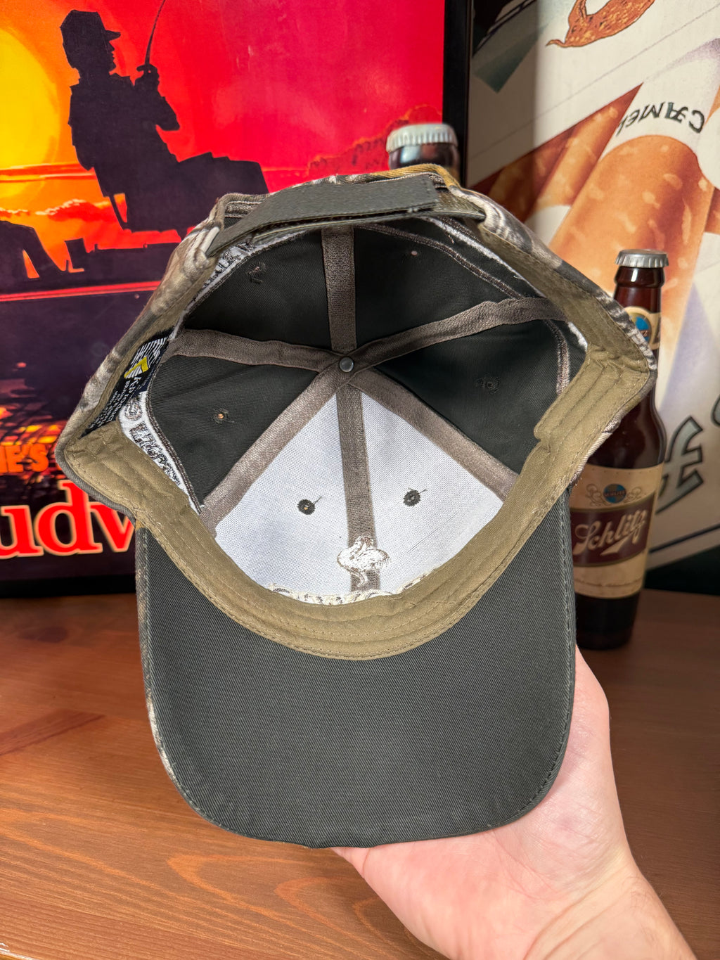 Vintage Y2K Crow’s Seed K Products Camo Hat