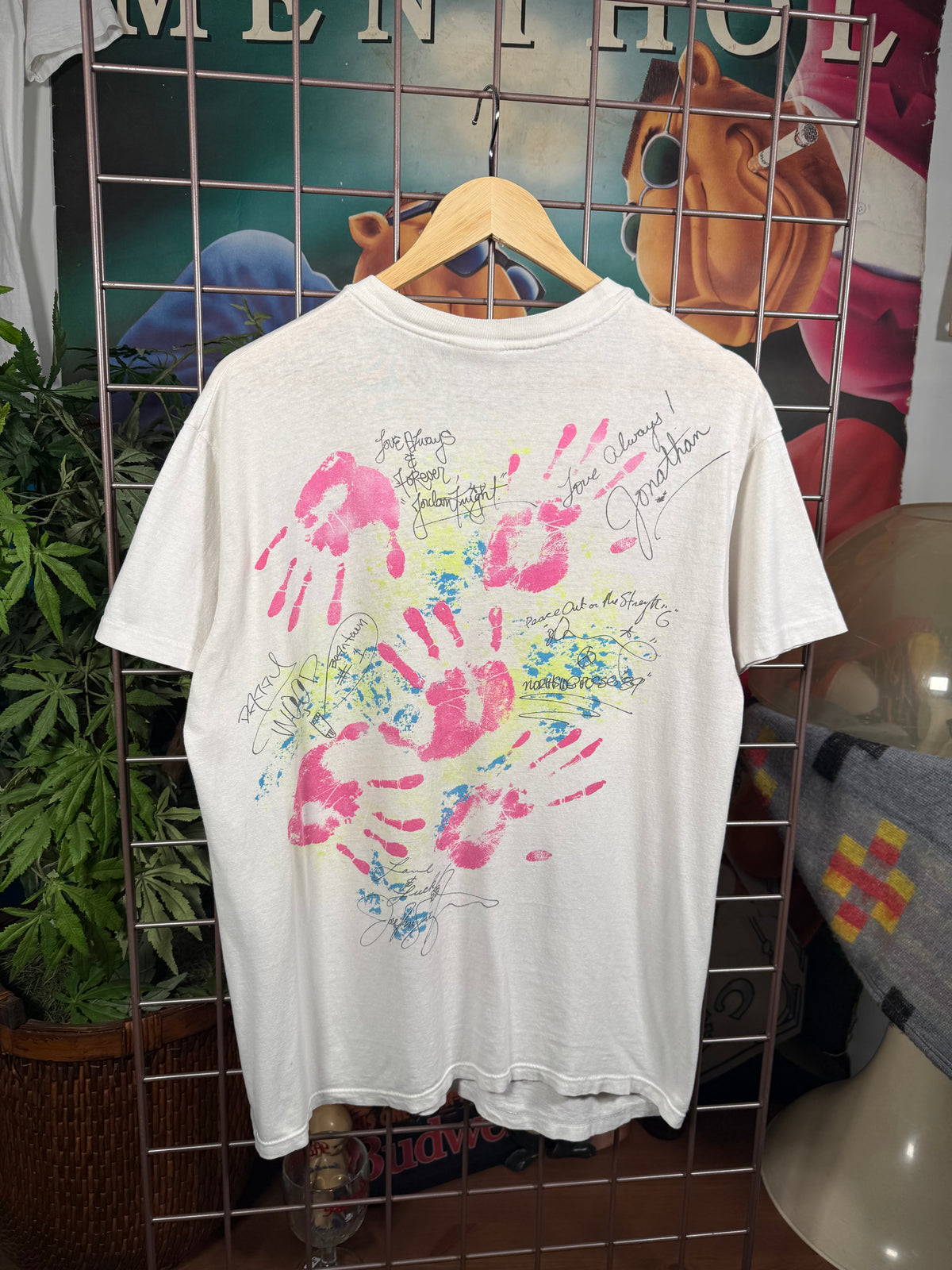 Vintage 1989 Nee Kids On The Block Concert Tee (L)