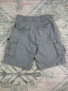 Vintage OTB Grey Cargo Shorts (29)