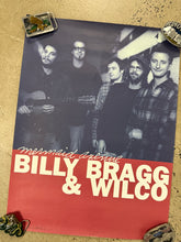 Load image into Gallery viewer, Vintage Billy Bragg and Wilco Music Promo Poster (18x23
