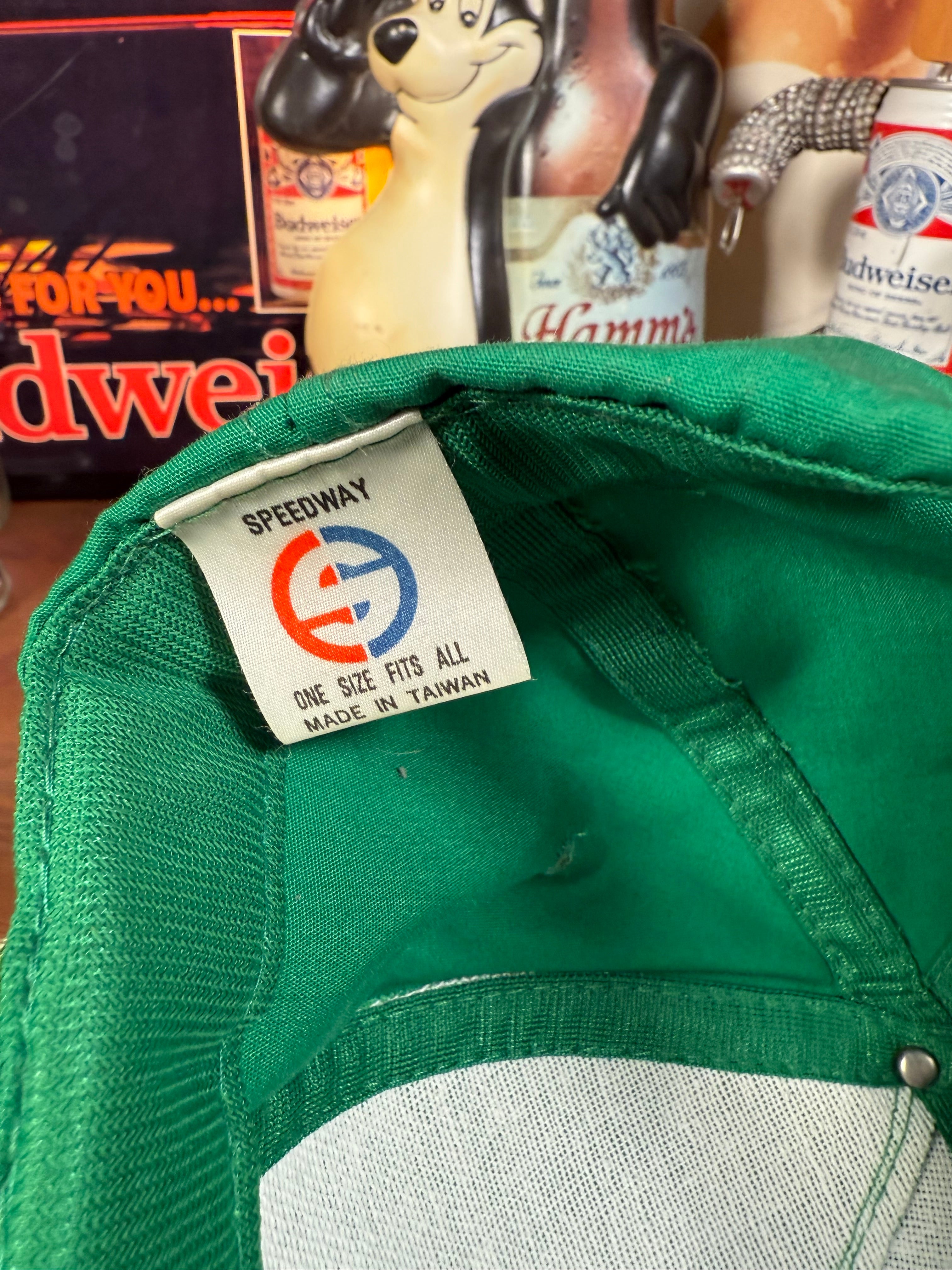 Vintage John Deere Greenfield Indiana Snapback Hat