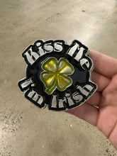 Load image into Gallery viewer, 2005 Kiss Me I’m Irish Belt Buckle
