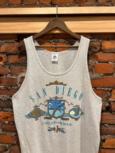 Load image into Gallery viewer, Vintage 90s San Diego Striped Tank Top (XL)
