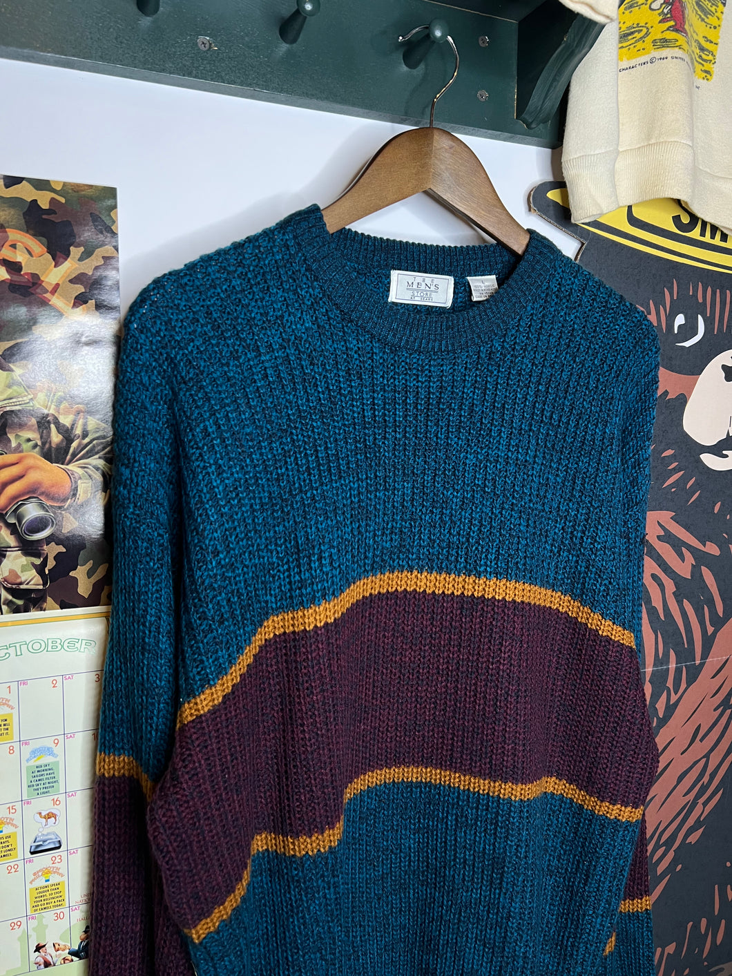 Vintage Sears Knit Sweater (L)