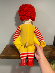 Vintage 1978 Ronald McDonald Plush