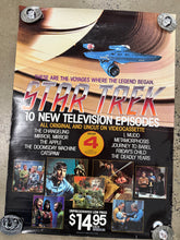 Load image into Gallery viewer, Vintage Star Trek Television Episodes Promotional Poster (23x32)
