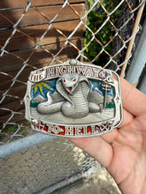 Load image into Gallery viewer, Vintage Highway to Hell Snake Belt Buckle
